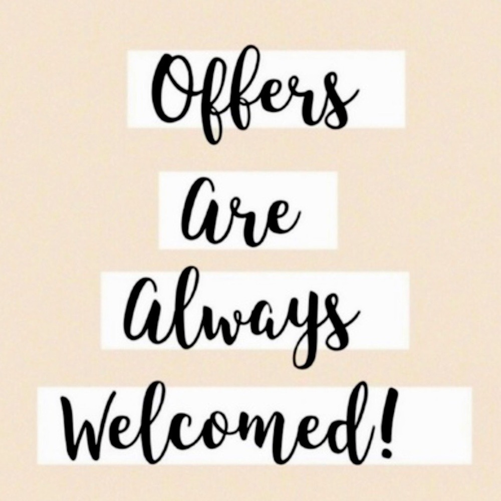 Offers welcomed !